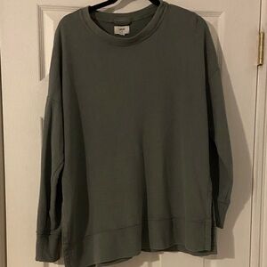 Aerie Men's Olive Crewneck Sweater
